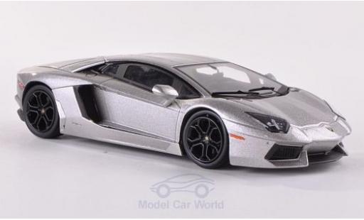 Miniature Lamborghini Aventador LP700-4 1/43 Hot Wheels Elite LP700-4 metallise grise Lamborghini Aventador LP700-4 1/43 Hot Wheels Elite LP700-4 metallise grise miniature