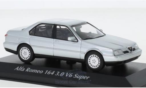 Miniature Alfa Romeo 164 1/43 Maxichamps 3.0 V6 Super grise 1992 Alfa Romeo 164 1/43 Maxichamps 3.0 V6 Super grise 1992 miniature