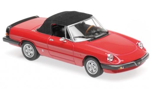 Miniature Alfa Romeo Spider 1/43 Maxichamps rouge 1983 Alfa Romeo Spider 1/43 Maxichamps rouge 1983 miniature