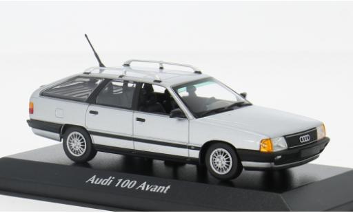 Miniature Audi 100 1/43 Maxichamps (C3) Avant grise 1990 1:43 Audi 100 1/43 Maxichamps (C3) Avant grise 1990 1:43 miniature