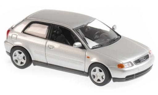 Miniature Audi A3 1/43 Maxichamps (8L) grise 1996 Audi A3 1/43 Maxichamps (8L) grise 1996 miniature