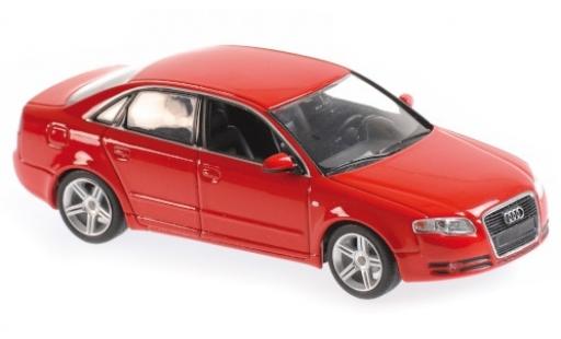 Miniature Audi A4 1/43 Maxichamps rouge 2004 Audi A4 1/43 Maxichamps rouge 2004 miniature
