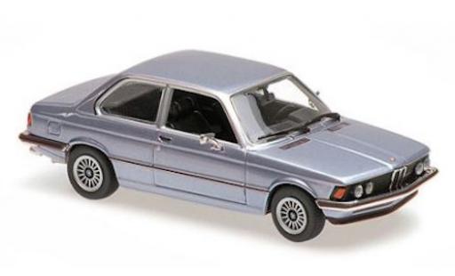 Miniature Bmw 323 1/43 Maxichamps i (E21) metallise bleue 1975 Bmw 323 1/43 Maxichamps i (E21) metallise bleue 1975 miniature