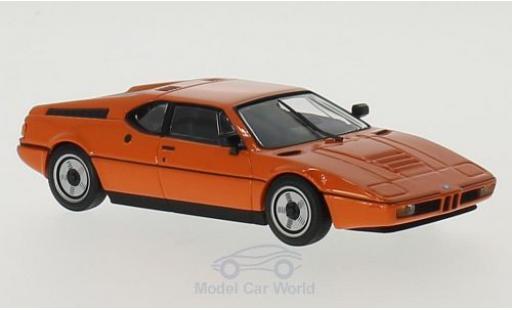 Miniature Bmw M1 1979 1/43 Maxichamps orange 1979 Bmw M1 1979 1/43 Maxichamps orange 1979 miniature