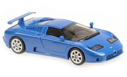 Miniature Bugatti EB110 1/43 Maxichamps EB 110 bleue 1994 Bugatti EB110 1/43 Maxichamps EB 110 bleue 1994 miniature