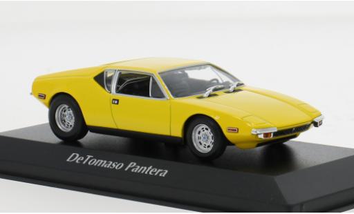 Miniature De Tomaso Pantera 1/43 Maxichamps jaune 1972 1:43 De Tomaso Pantera 1/43 Maxichamps jaune 1972 1:43 miniature