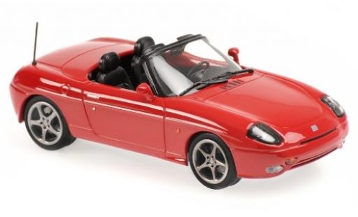 Miniature Fiat Barchetta 1/43 Maxichamps rouge 1995 Fiat Barchetta 1/43 Maxichamps rouge 1995 miniature