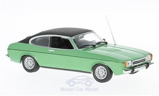 Miniature Ford Capri 1974 1/43 Maxichamps II 2.3 GT metallise verte/noire 1974 Ford Capri 1974 1/43 Maxichamps II 2.3 GT metallise verte/noire 1974 miniature