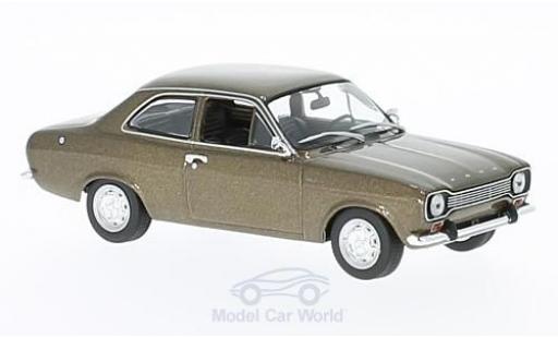 Miniature Ford Escort MKI 1/43 Maxichamps MKI metallise marron 1968 Ford Escort MKI 1/43 Maxichamps MKI metallise marron 1968 miniature