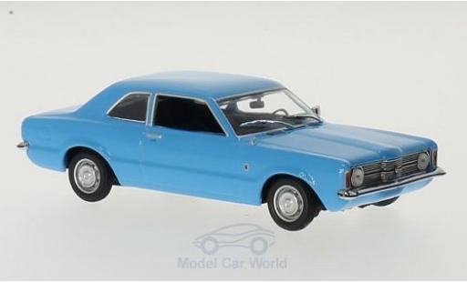 Miniature Ford Taunus 1970 1/43 Maxichamps bleue 1970 Ford Taunus 1970 1/43 Maxichamps bleue 1970 miniature