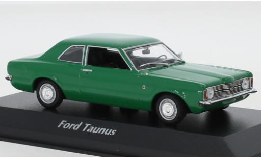 Miniature Ford Taunus 1/43 Maxichamps (TCI) verte 1970 Ford Taunus 1/43 Maxichamps (TCI) verte 1970 miniature