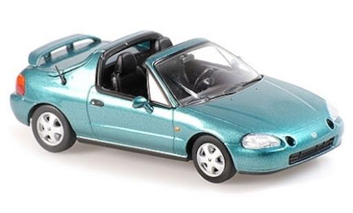 Miniature Honda CR-X 1/43 Maxichamps del Sol metallise verte 1992 Honda CR-X 1/43 Maxichamps del Sol metallise verte 1992 miniature