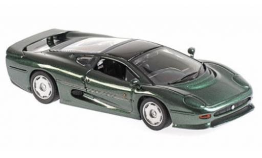 Miniature Jaguar XJ 1/43 Maxichamps 220 metallise verte RHD 1991 Jaguar XJ 1/43 Maxichamps 220 metallise verte RHD 1991 miniature