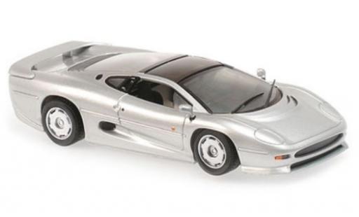 Miniature Jaguar XJ 1/43 Maxichamps 220 grise RHD 1991 Jaguar XJ 1/43 Maxichamps 220 grise RHD 1991 miniature