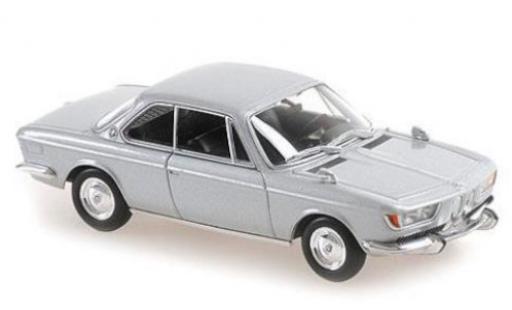 Miniature Bmw 2000 1/43 Maxichamps CS grise 1967 Bmw 2000 1/43 Maxichamps CS grise 1967 miniature