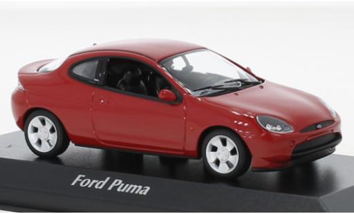 Miniature Ford Puma 1/43 Maxichamps rouge 1996 Ford Puma 1/43 Maxichamps rouge 1996 miniature