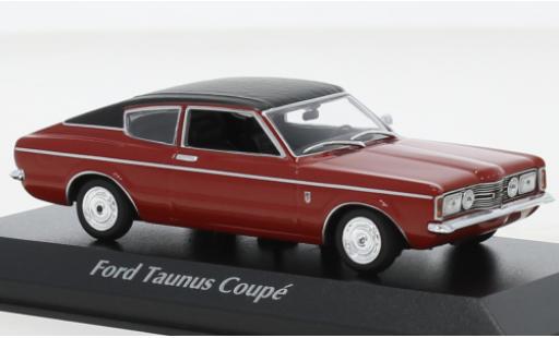 Miniature Ford Taunus 1/43 Maxichamps (TC I) Coupe rouge 1970 Ford Taunus 1/43 Maxichamps (TC I) Coupe rouge 1970 miniature