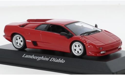 Miniature Lamborghini Diablo 1/43 Maxichamps rouge 1994 Lamborghini Diablo 1/43 Maxichamps rouge 1994 miniature