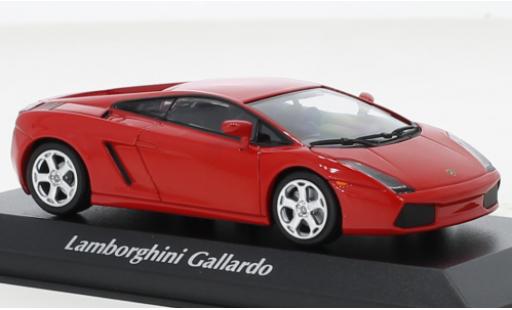 Miniature Lamborghini Gallardo 1/43 Maxichamps rouge 2003 Lamborghini Gallardo 1/43 Maxichamps rouge 2003 miniature