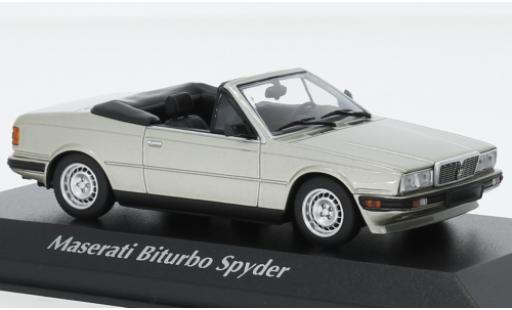 Miniature Maserati Biturbo 1/43 Maxichamps Spyder d 1982 Maserati Biturbo 1/43 Maxichamps Spyder d 1982 miniature