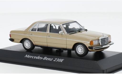 Mercedes 230 1/43 Maxichamps E (W123) metallise beige 1982 miniature