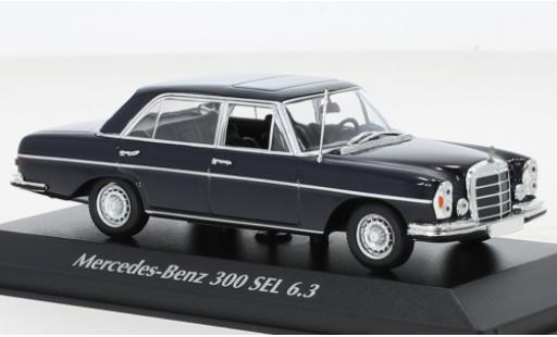 Miniature Mercedes 300 1/43 Maxichamps SEL 6.3 (W109) bleu foncé 1968 Mercedes 300 1/43 Maxichamps SEL 6.3 (W109) bleu foncé 1968 miniature