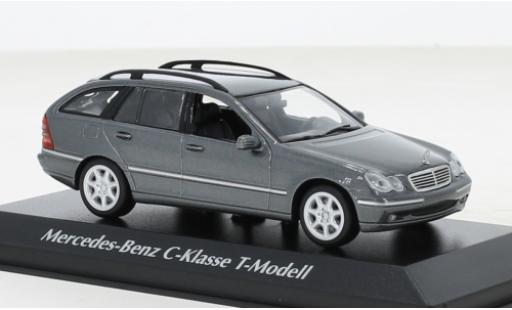 Miniature Mercedes Classe C 1/43 Maxichamps T-Modell (S203) metallise grise 2001 Mercedes Classe C 1/43 Maxichamps T-Modell (S203) metallise grise 2001 miniature