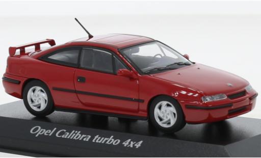 Miniature Opel Calibra 1/43 Maxichamps Turbo 4x4 rouge 1992 Opel Calibra 1/43 Maxichamps Turbo 4x4 rouge 1992 miniature