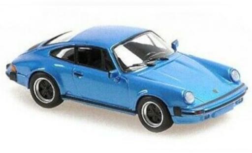Miniature Porsche 930 1/43 Maxichamps 911 SC metallise bleu 1979 Porsche 930 1/43 Maxichamps 911 SC metallise bleu 1979 miniature