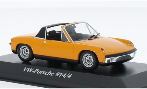 Miniature Porsche 914 1/43 Maxichamps /4 orange 1972 Porsche 914 1/43 Maxichamps /4 orange 1972 miniature