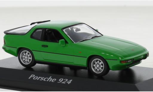 Miniature Porsche 924 1/43 Maxichamps verte 1984 Porsche 924 1/43 Maxichamps verte 1984 miniature