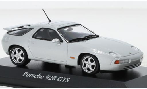 Miniature Porsche 928 1/43 Maxichamps GTS metallise grise 1991 Porsche 928 1/43 Maxichamps GTS metallise grise 1991 miniature