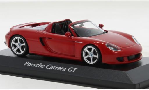 Miniature Porsche Carrera GT 1/43 Maxichamps rouge 2003 Porsche Carrera GT 1/43 Maxichamps rouge 2003 miniature