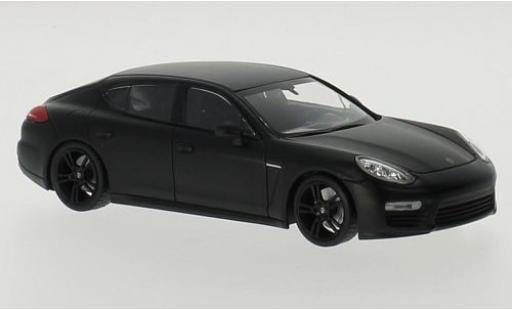 Miniature Porsche Panamera Turbo 1/43 Maxichamps matte noir 2013 Porsche Panamera Turbo 1/43 Maxichamps matte noir 2013 miniature