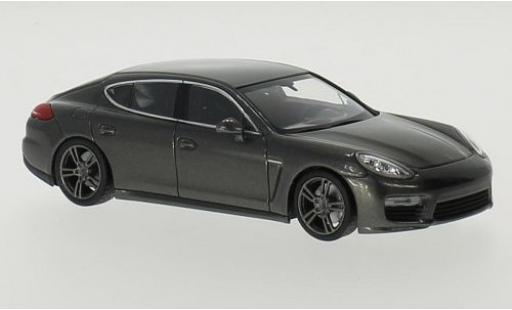 Miniature Porsche Panamera Turbo 1/43 Maxichamps metallise gris 2013 Porsche Panamera Turbo 1/43 Maxichamps metallise gris 2013 miniature