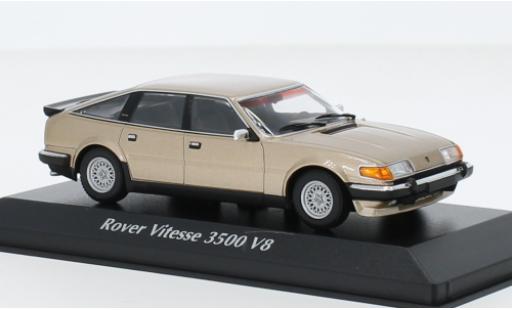 Rover Vitesse 1/43 Maxichamps 3500 V8 metallise beige 1986 miniature
