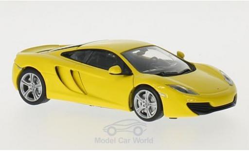 Miniature McLaren MP4-12C 1/43 Maxichamps 12C jaune 2011 McLaren MP4-12C 1/43 Maxichamps 12C jaune 2011 miniature