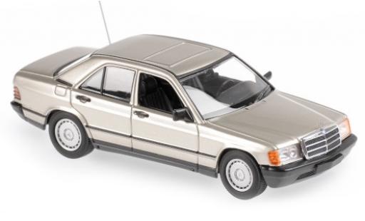 Miniature Mercedes 190 1/43 Maxichamps E (W201) metallise beige 1984 Mercedes 190 1/43 Maxichamps E (W201) metallise beige 1984 miniature