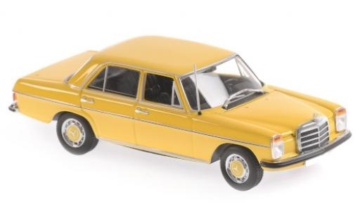 Miniature Mercedes 200 1/43 Maxichamps jaune 1968 Mercedes 200 1/43 Maxichamps jaune 1968 miniature