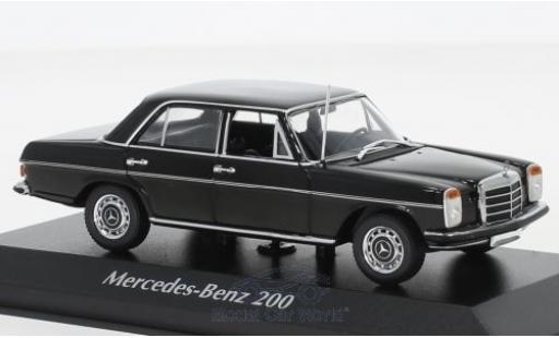 Miniature Mercedes 200 1/43 Maxichamps noire 1968 Mercedes 200 1/43 Maxichamps noire 1968 miniature