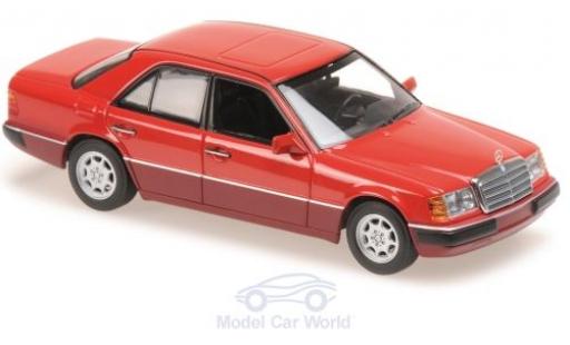 Miniature Mercedes 230 1/43 Maxichamps E (W124) rouge 1991 Mercedes 230 1/43 Maxichamps E (W124) rouge 1991 miniature