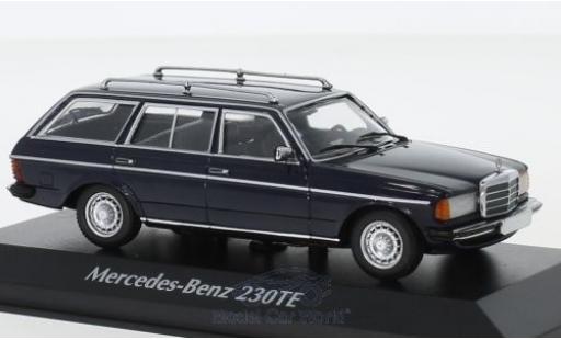 Miniature Mercedes 230 1/43 Maxichamps TE (W123) bleue 1982 Mercedes 230 1/43 Maxichamps TE (W123) bleue 1982 miniature