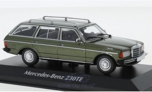Miniature Mercedes 230 1/43 Maxichamps TE (W123) metallise verte 1982 Mercedes 230 1/43 Maxichamps TE (W123) metallise verte 1982 miniature
