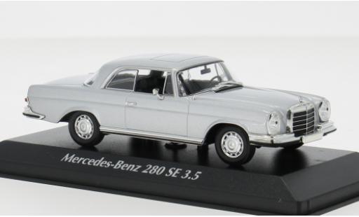 Miniature Mercedes 280 1/43 Maxichamps SE 3.5 (W108) grise 1970 1:43 Mercedes 280 1/43 Maxichamps SE 3.5 (W108) grise 1970 1:43 miniature