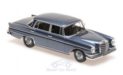 Miniature Mercedes 300 1/43 Maxichamps SE lang (W112) metallise bleue 1963 Mercedes 300 1/43 Maxichamps SE lang (W112) metallise bleue 1963 miniature