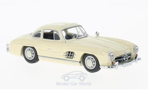 Miniature Mercedes 300 SL 1/43 Maxichamps SL (W198I) beige 1955 Mercedes 300 SL 1/43 Maxichamps SL (W198I) beige 1955 miniature
