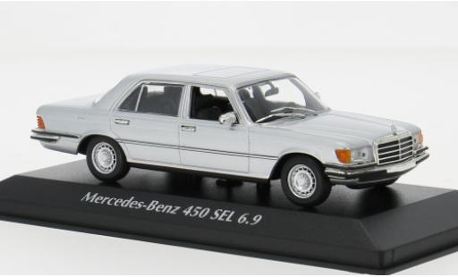 Miniature Mercedes 450 1/43 Maxichamps SEL (W116) grise 1972 1:43 Mercedes 450 1/43 Maxichamps SEL (W116) grise 1972 1:43 miniature