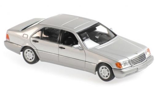 Miniature Mercedes 600 1/43 Maxichamps SEL (W140) grise 1992 Mercedes 600 1/43 Maxichamps SEL (W140) grise 1992 miniature
