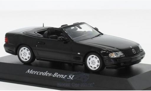 Miniature Mercedes Classe SL 1/43 Maxichamps SL noire 1999 Mercedes Classe SL 1/43 Maxichamps SL noire 1999 miniature