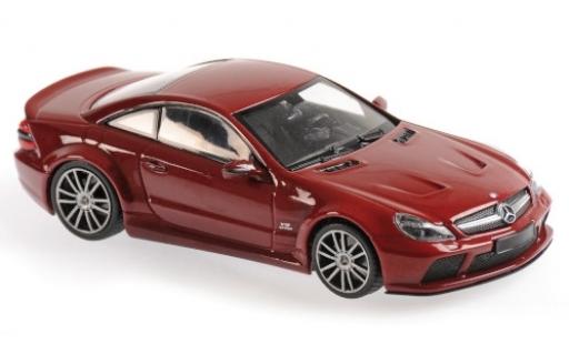 Miniature Mercedes Classe SL 1/43 Maxichamps SL65 AMG Black Series (R230) rouge 2009 Mercedes Classe SL 1/43 Maxichamps SL65 AMG Black Series (R230) rouge 2009 miniature
